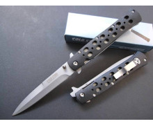 OEM Cold Steel 26S white blade black handle folding knife UD48610